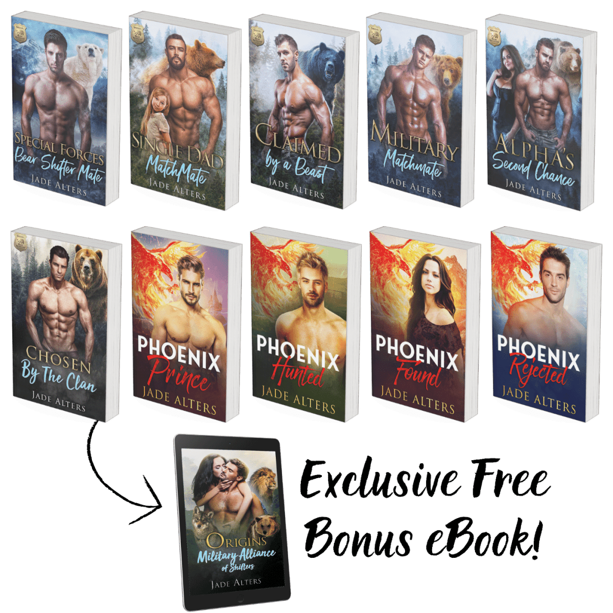 Ultimate Shifter Complete Paperback Bundle - CRAZYSALE DISCOUNT APPLIED - Jade Alters